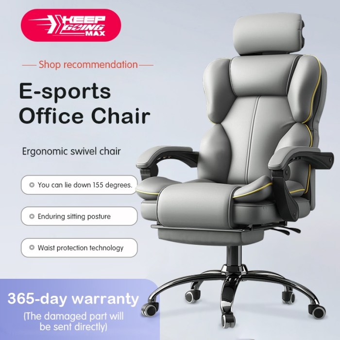 Ergonomics Chair Mesh Office Chair Computer Chair Gaming Chair heavy ... Ergonomic gaming chair furniture for home office