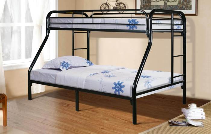 Full Over Queen Bunk Bed | Uptown Chicago Metal Bunk Bed | Full Over ... Full Over Queen Bunk Bed | Uptown Chicago Metal Bunk Bed | Full Over ...
