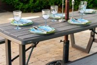 Lifetime 6ft (1.82m) Craftsman Folding Picnic Table | Costco UK Foldable picnic table furniture for patios