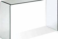 Neos Modern Bent Glass Entryway Console Table, 43, Philippines | Ubuy Modern glass console table furniture for entryways