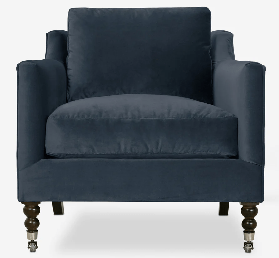 Velvet accent chair furniture for cozy corners