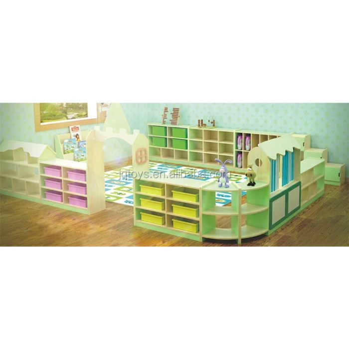 Durable children’s furniture set with storage