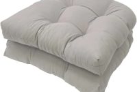 Outdoor Chair Cushions - Waterproof Tufted Seat Cushions for Patio ...