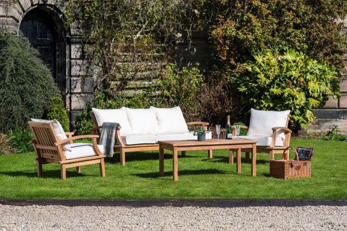 Best Outdoor Teak Furniture With Waterproof Cushion - Buy Outdoor ... Teak wood outdoor lounge furniture set