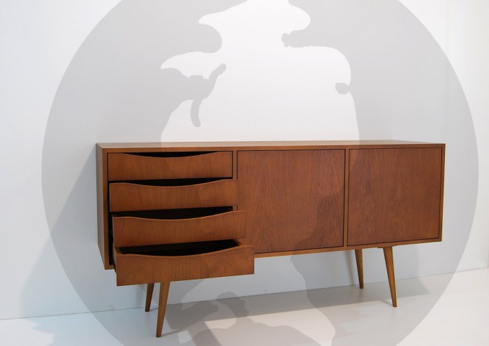 Sideboard Modern Mid-century / Living Room Furniture / Console - Etsy Mid-century modern sideboard furniture for living rooms