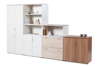 Modular storage furniture for open plan spaces