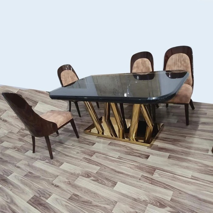 Stylish Glass Top Dining Table Sets 4 Chairs - YouTube Stylish Glass Top Dining Table Sets 4 Chairs - YouTube